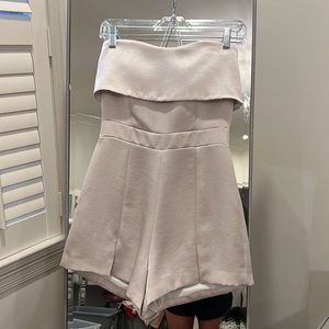 Alexis strapless romper